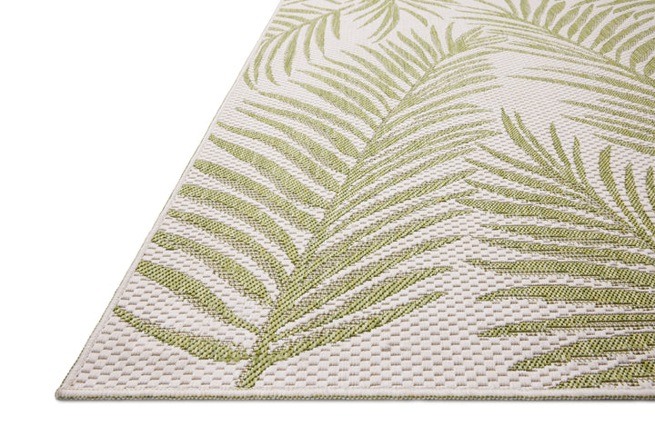 Loloi Easton Ivory / Green Indoor/Outdoor Accent Rug (ESN-06)