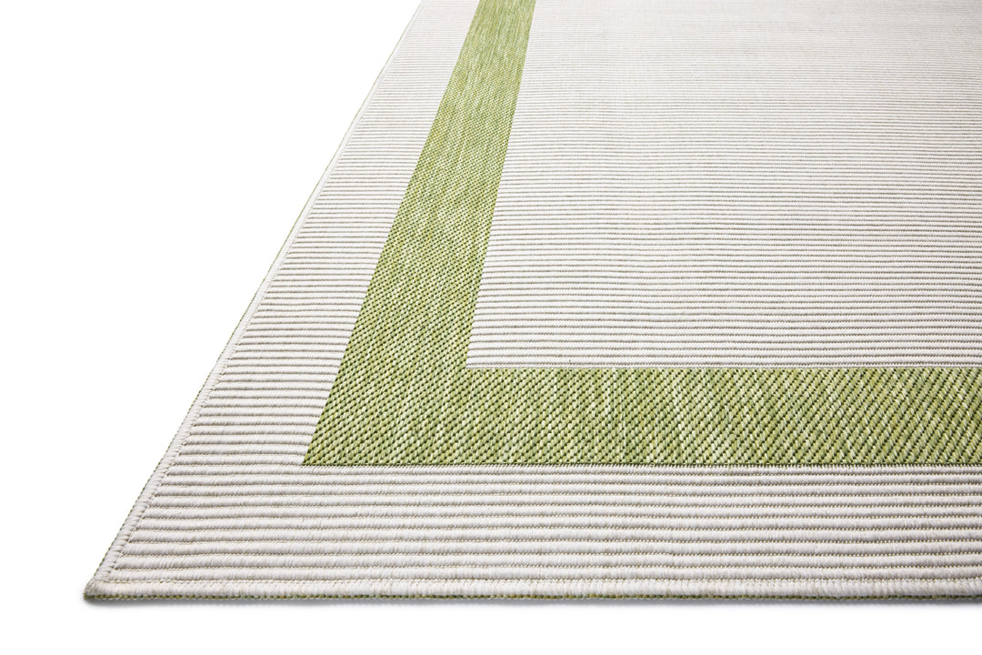 Loloi Easton Green / Ivory Indoor/Outdoor Accent Rug (ESN-07)