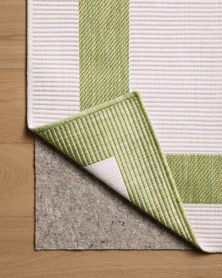 Loloi Easton Green / Ivory Indoor/Outdoor Accent Rug (ESN-07)