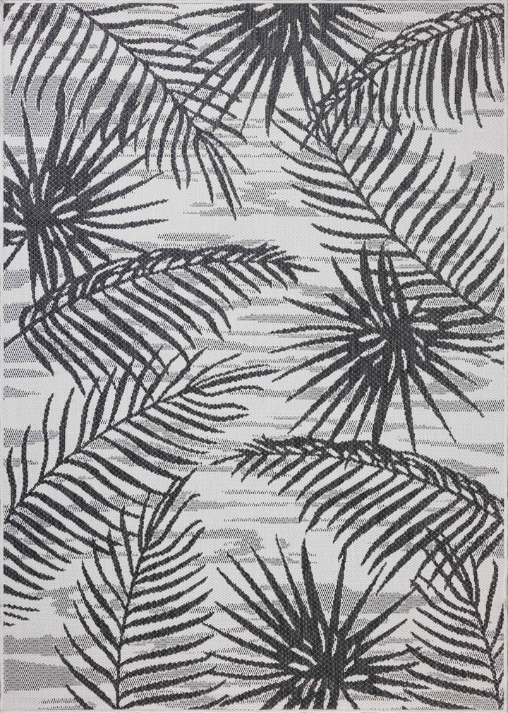 Loloi Easton Ivory / Onyx Indoor/Outdoor Accent Rug (ESN-09)