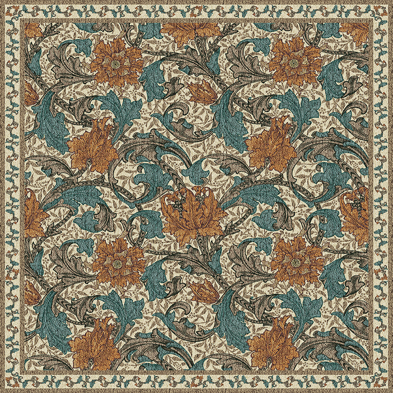 Adama Vinyl Floor Mat/Rug (Eglantine_N)