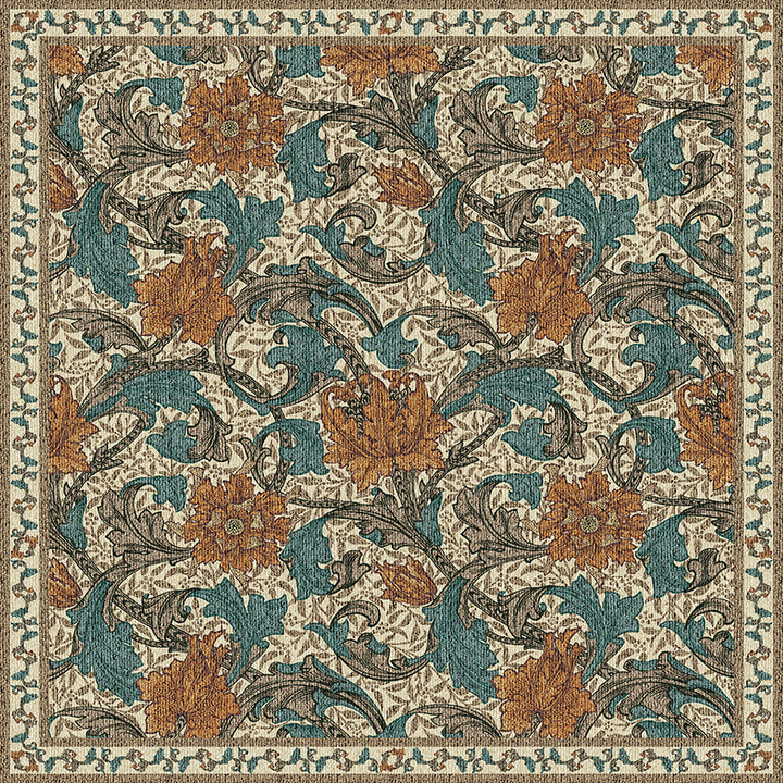 Adama Vinyl Floor Mat/Rug (Eglantine_N)