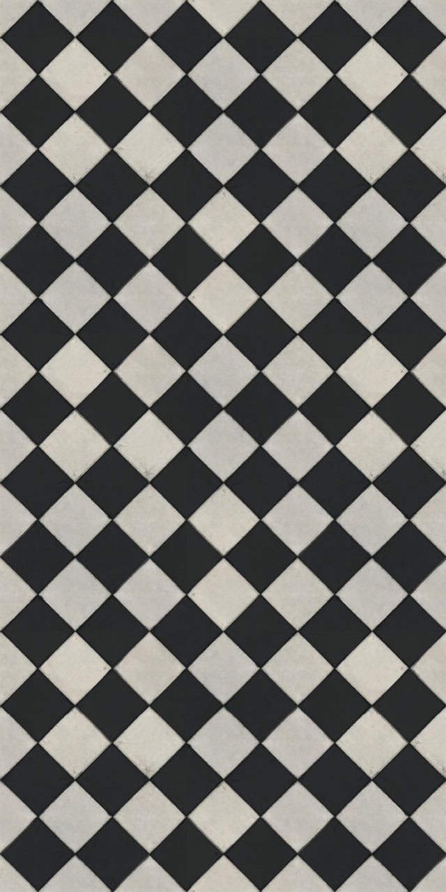 Adama Vinyl Cushioned Comfort Floor Mat (Elegant_W)