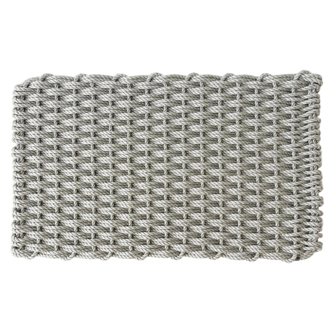 The Rope Co. Collection Handwoven Doormat (Weathered Gray)