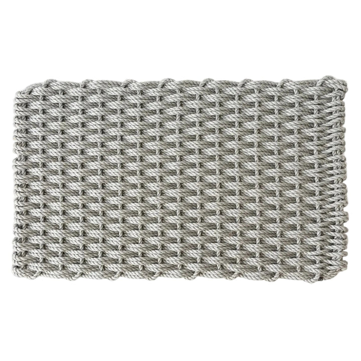 The Rope Co. Collection Handwoven Doormat (Weathered Gray)