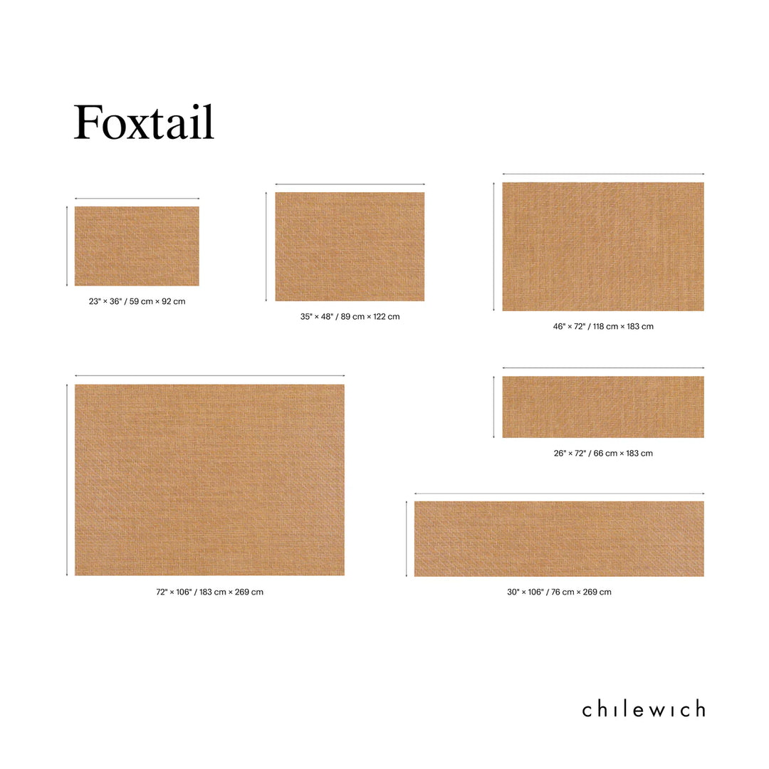 Chilewich Foxtail Woven Floormat Rug (Honey)