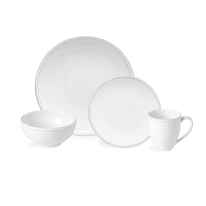 Costa Nova Friso Fine Stoneware Dinnerware (White)