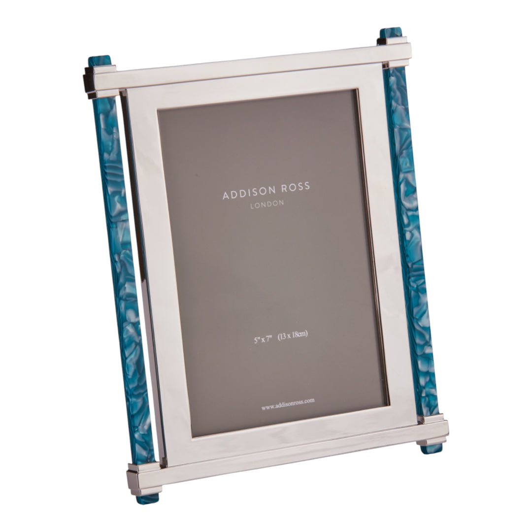 Addison Ross Emerald & Silver Acrylic Photo Frame (5x7)