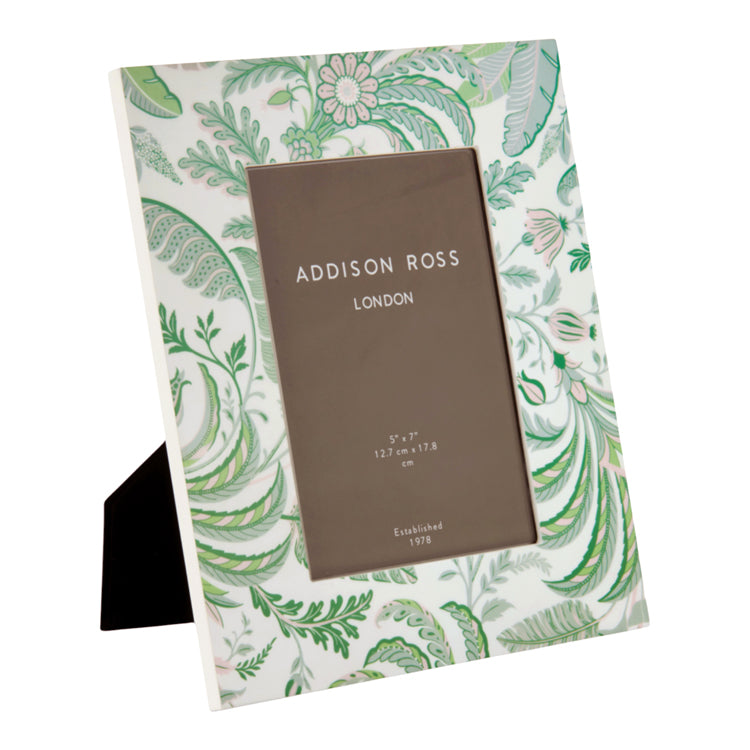 Addison Ross Palm Beach Green Lacquer Photo Frame (5x7)