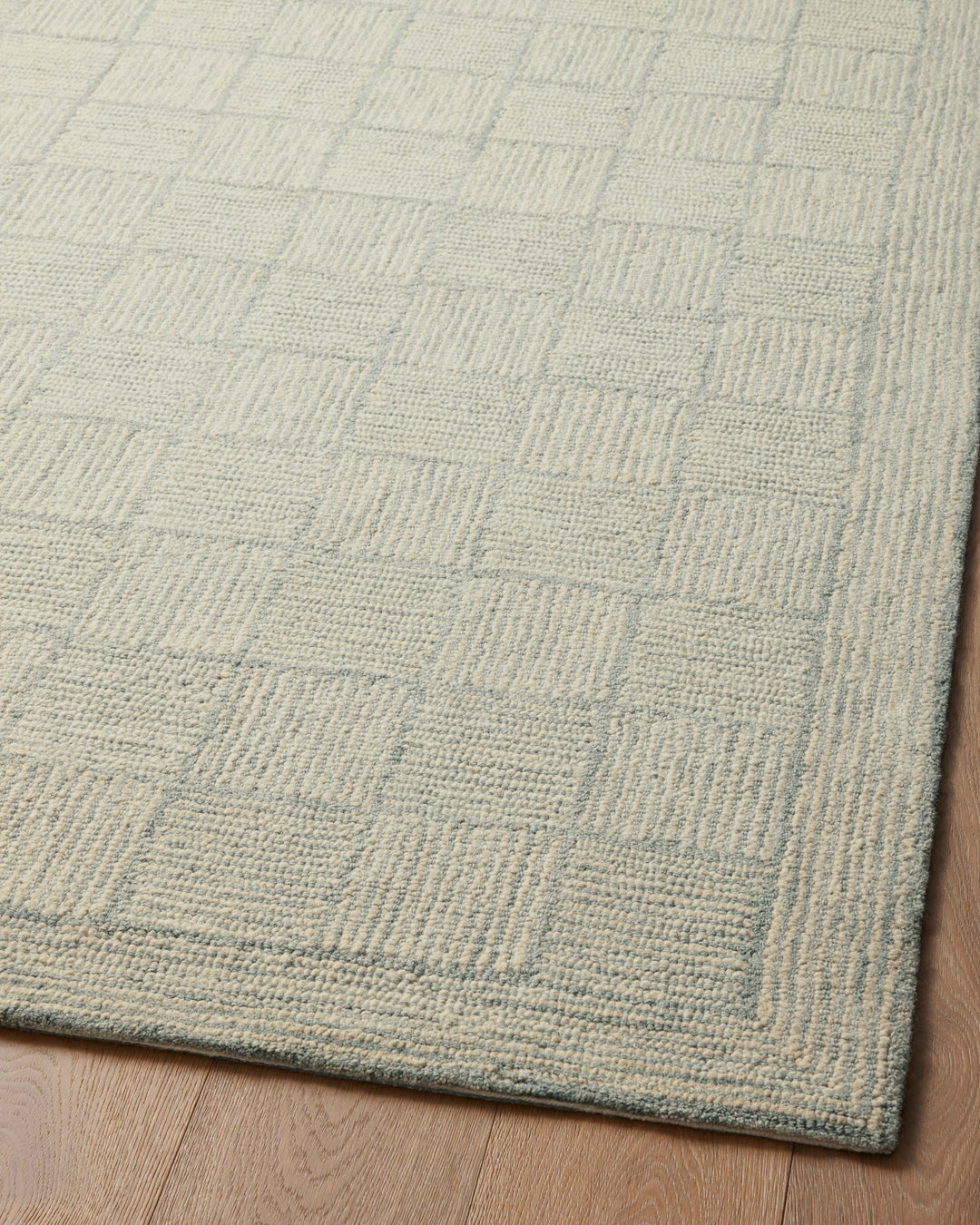 Chris Loves Julia x Loloi Francis Silver / Sky Accent Rug (FRA-03)