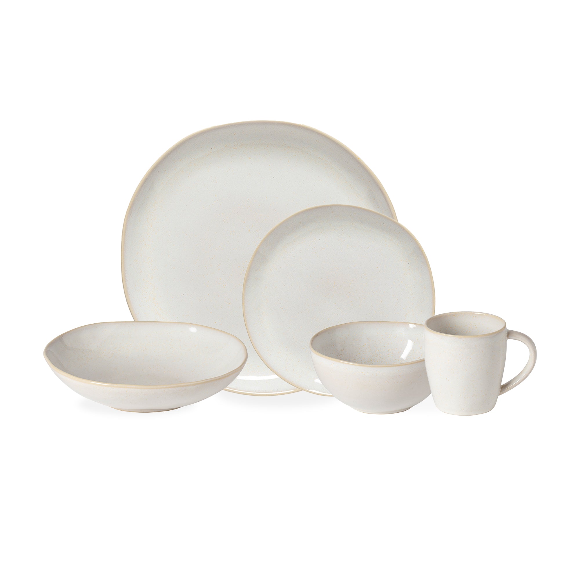 Costa Nova Brisa Fine Stoneware Dinnerware (Branca) – Hudson & Vine