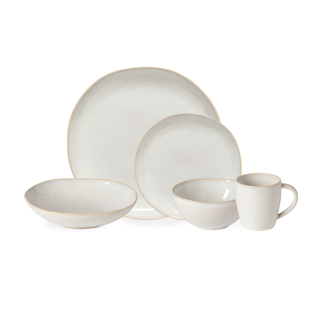 Costa Nova Brisa Fine Stoneware Dinnerware (Branca)