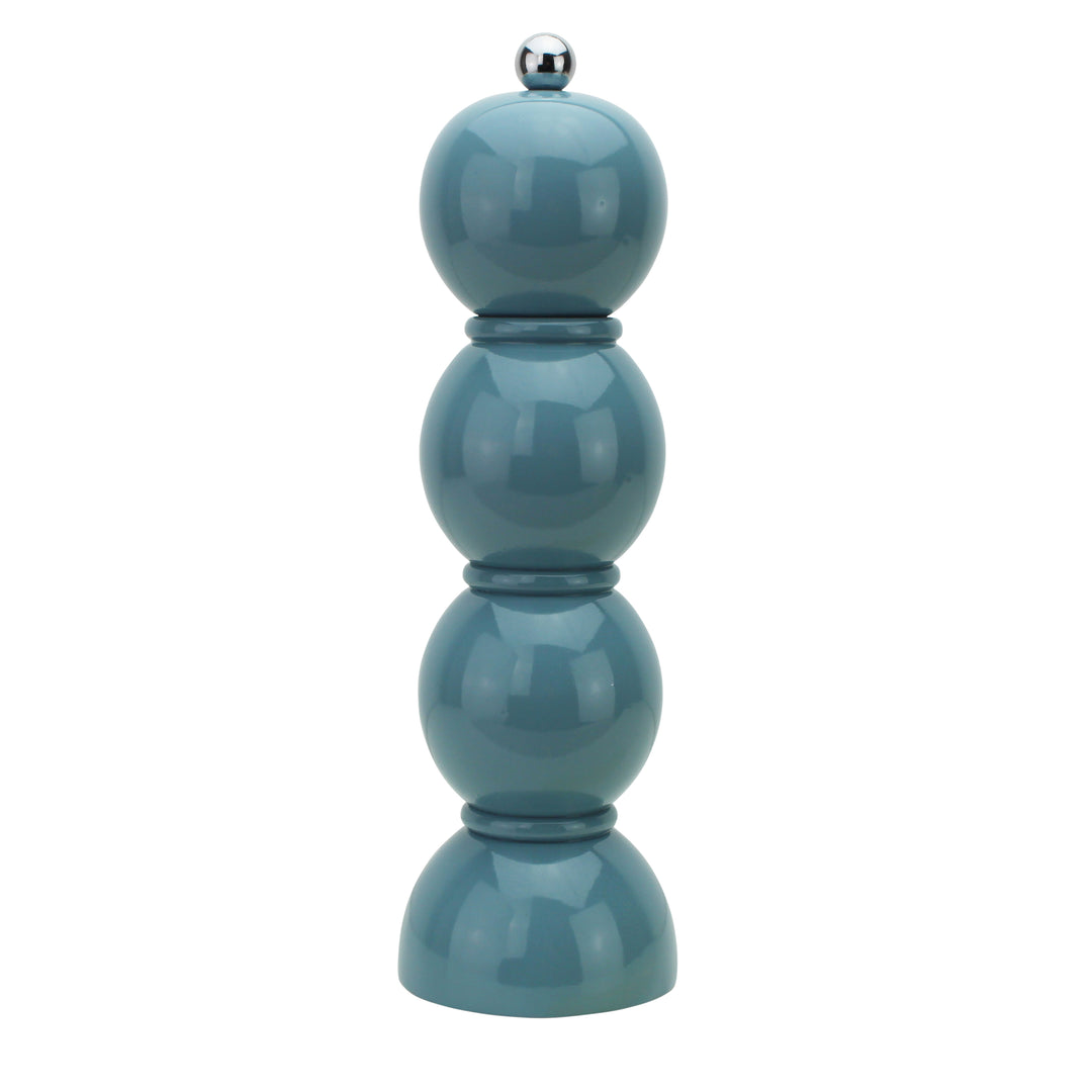 Addison Ross Lacquer Bobbin Salt/Pepper Mill Grinder (Chambray)