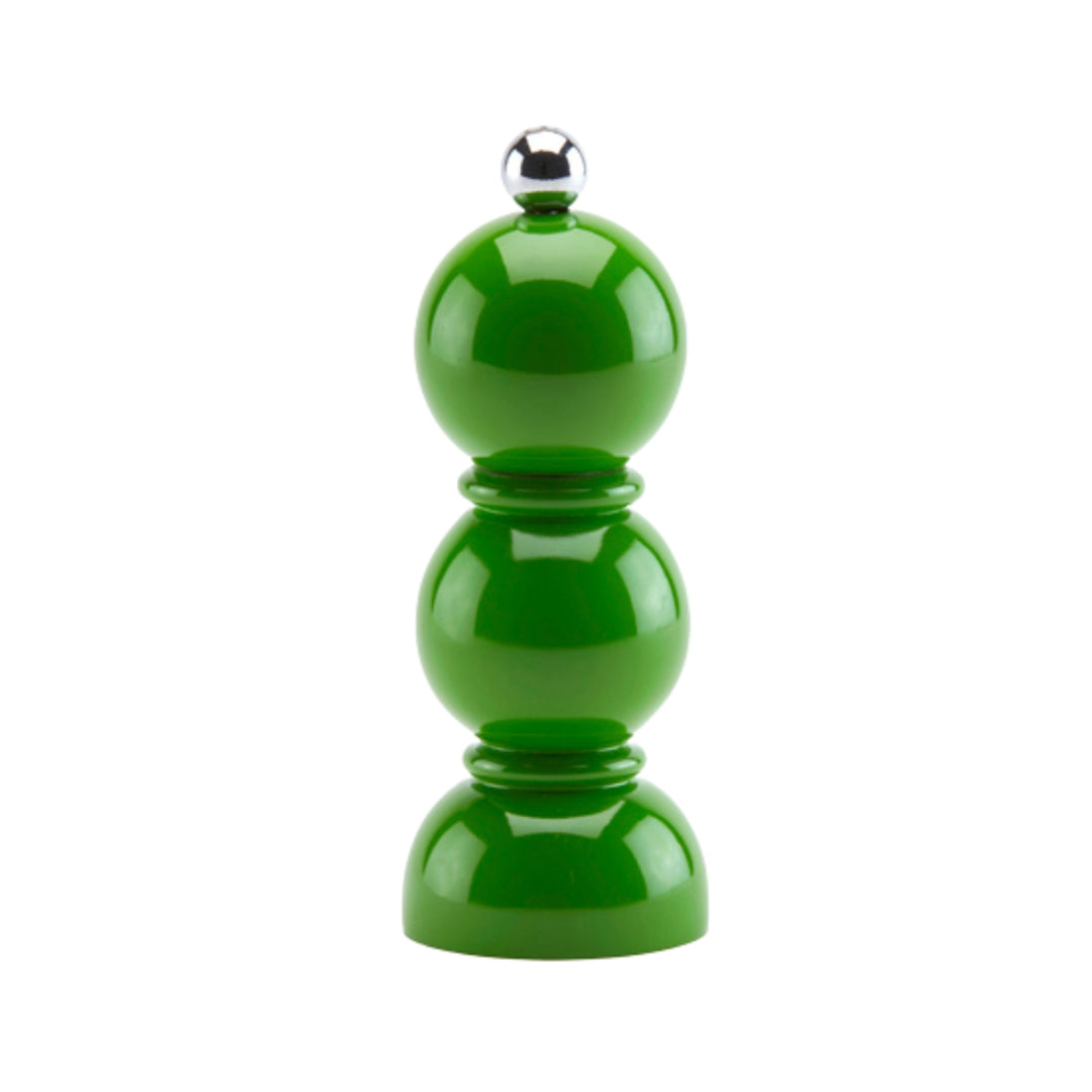 Addison Ross Lacquer Minibob Salt & Pepper Mill (Green Leaf)