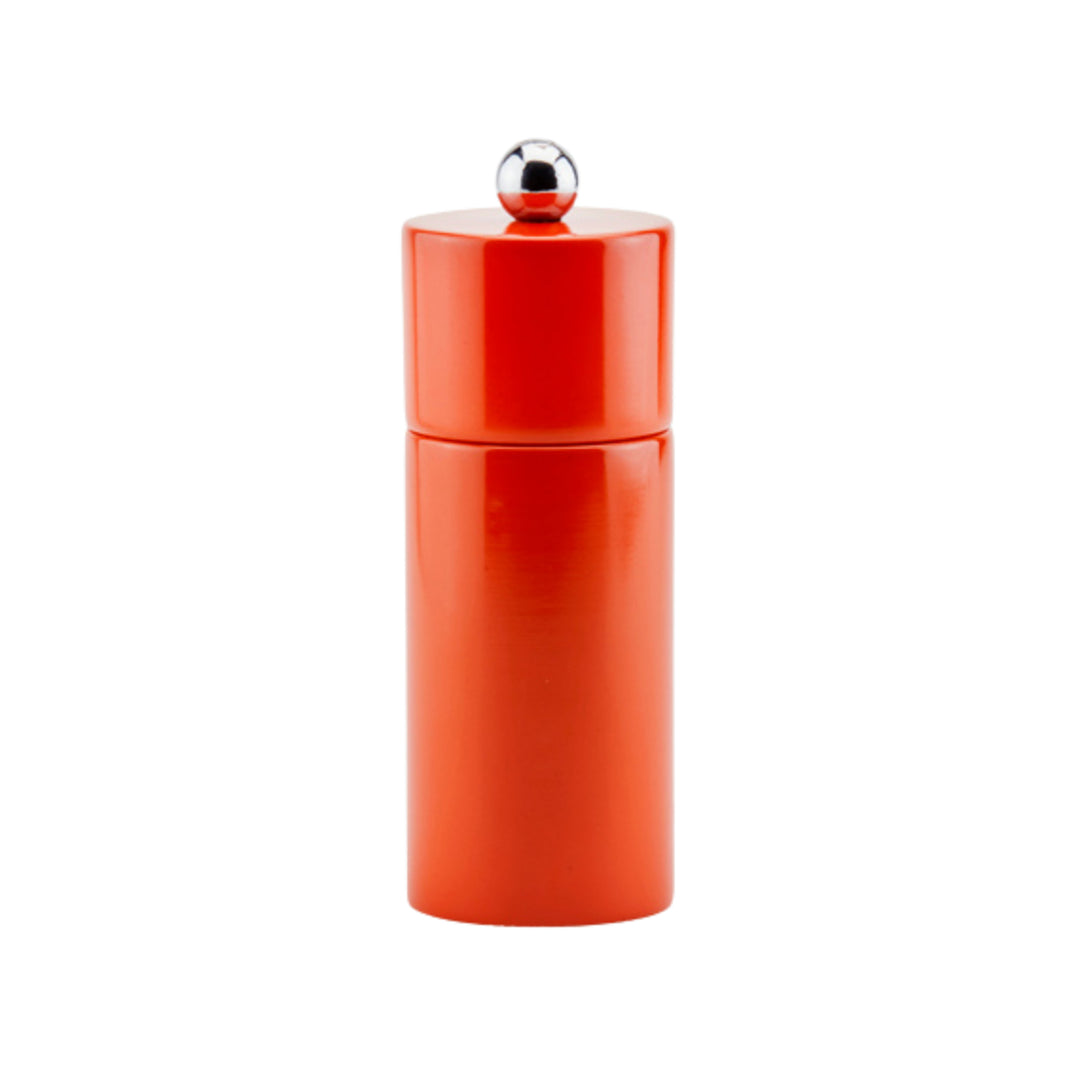 Addison Ross Lacquer Mini Column Salt & Pepper Mill (Orange)