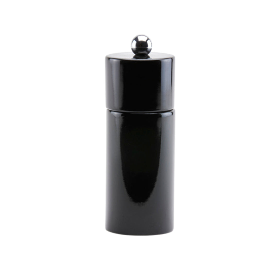 Addison Ross Lacquer Mini Column Salt & Pepper Mill (Black)