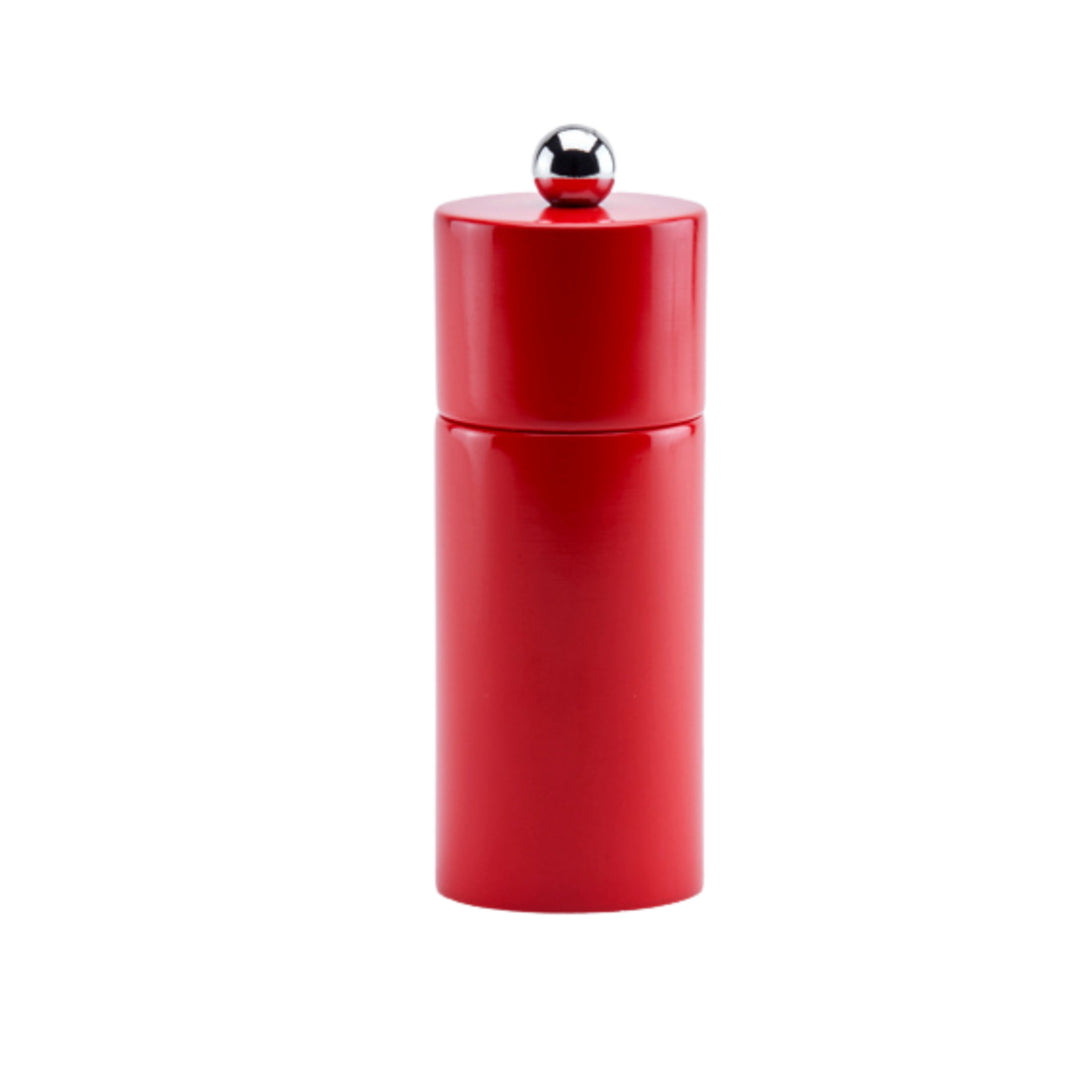 Addison Ross Lacquer Mini Column Salt & Pepper Mill (Red)