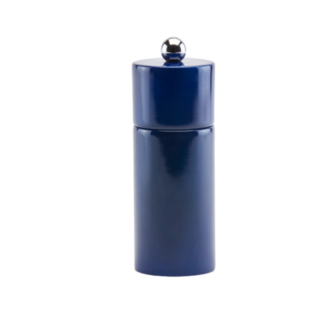 Addison Ross Lacquer Mini Column Salt & Pepper Mill (Navy)