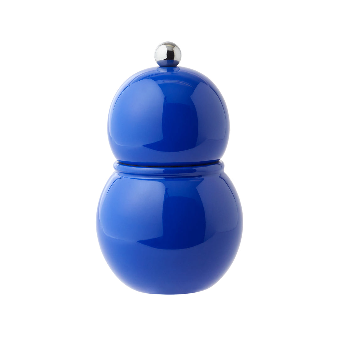 Addison Ross Lacquer Chubbie Salt & Pepper Grinder (Cobalt)