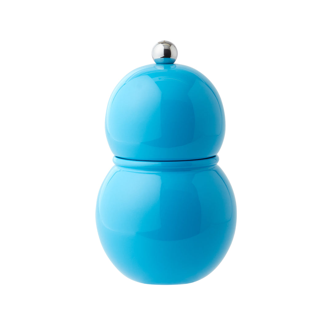 Addison Ross Lacquer Chubbie Salt & Pepper Grinder (Aqua)