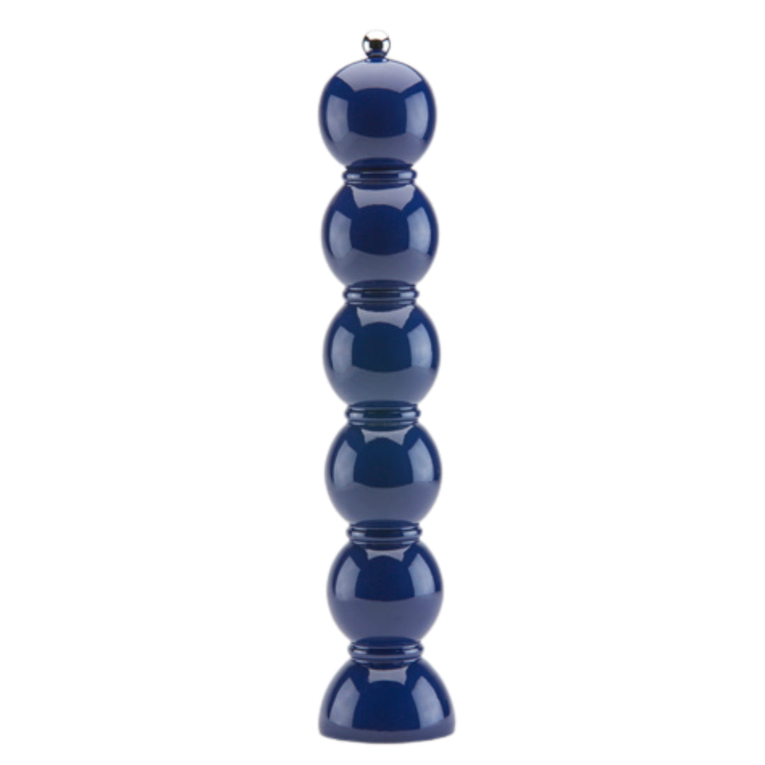 Addison Ross Lacquer Bobbin Grande Salt/Pepper Mill Grinder (Navy)