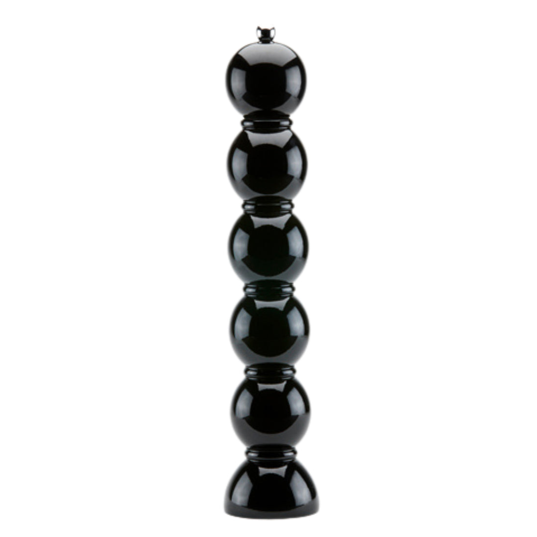 Addison Ross Lacquer Bobbin Grande Salt/Pepper Mill Grinder (Black)