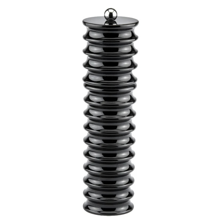 Addison Ross Lacquer Twister Salt & Pepper Grinder (Black)