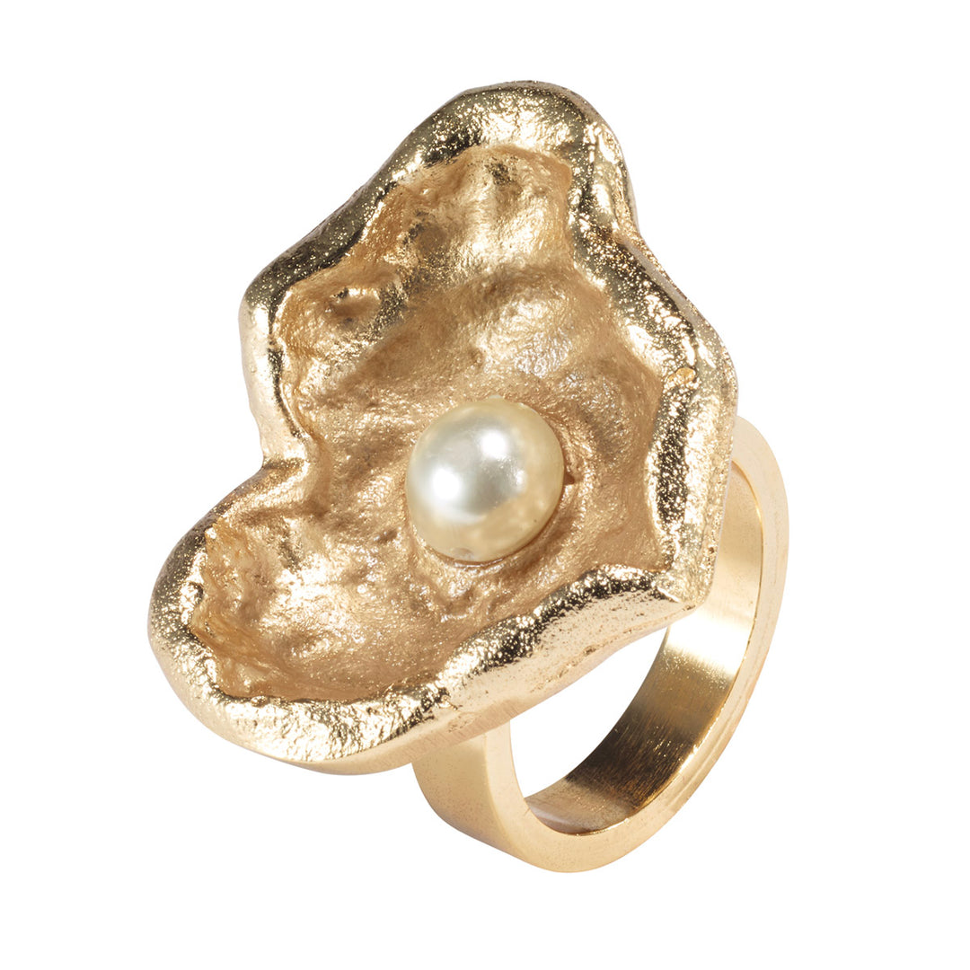 Grace Gold Napkin Rings Set of 4