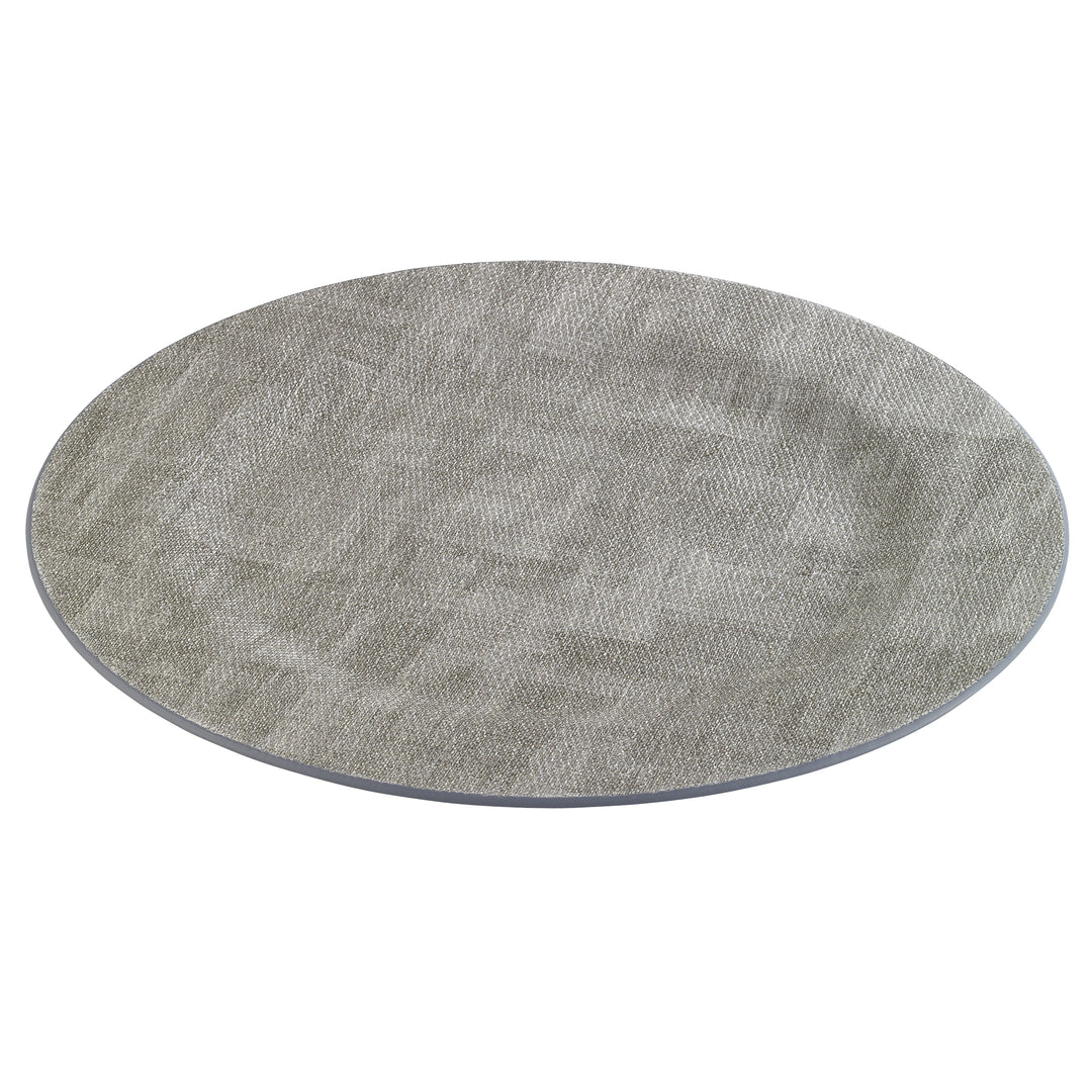 Luster Charger Plates 13 inch Set of 4 (Granite)