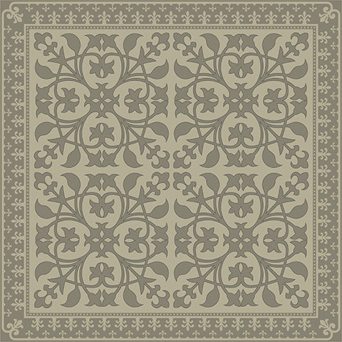 Adama Vinyl Floor Rug (Grayson Gray)