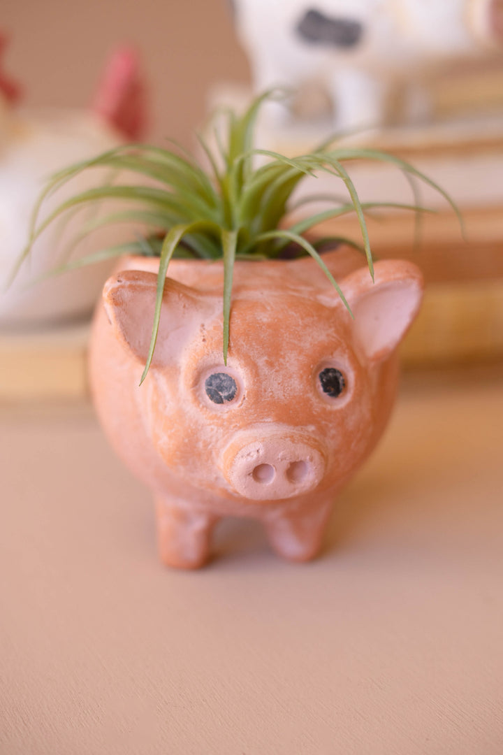Set of 4 Farm Animal Planters