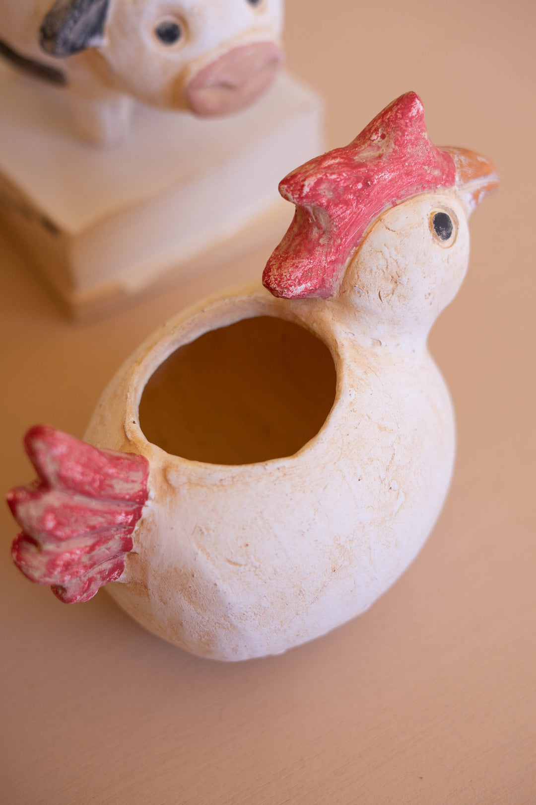 Set of 4 Farm Animal Planters