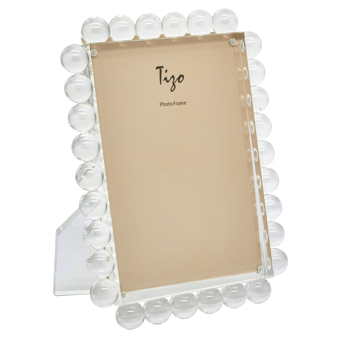 Tizo Acrylic Frame w/Clear Bubbles