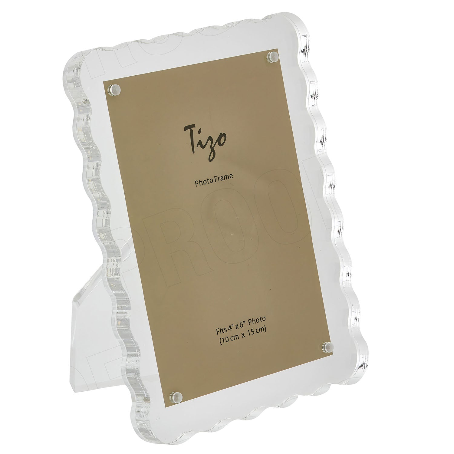 Tizo Lucite Wave Design Picture Frame