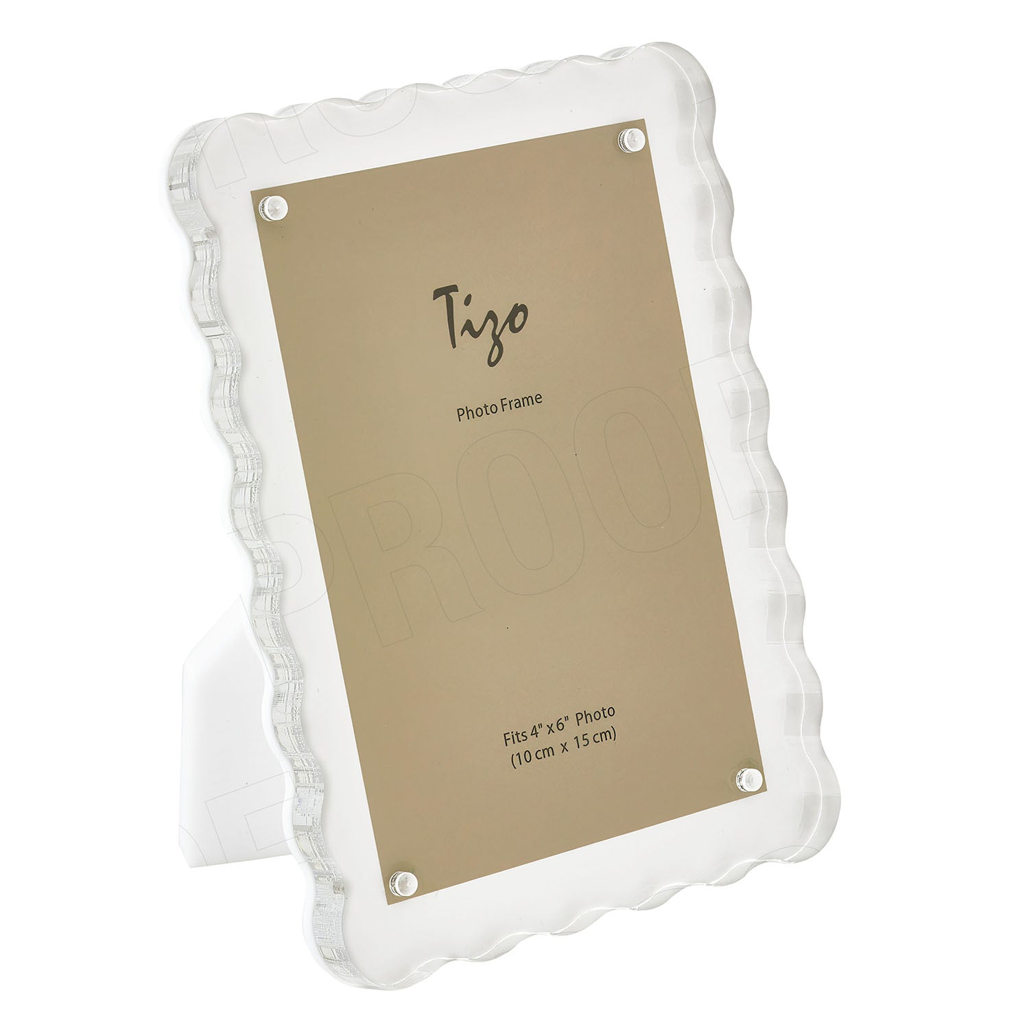 Tizo Lucite Wave Design Picture Frame - Thumbnail 2