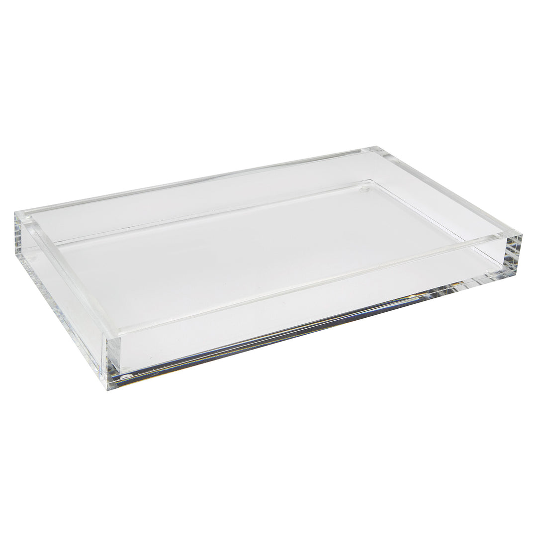 Tizo Design Clear Lucite Tray 16x12