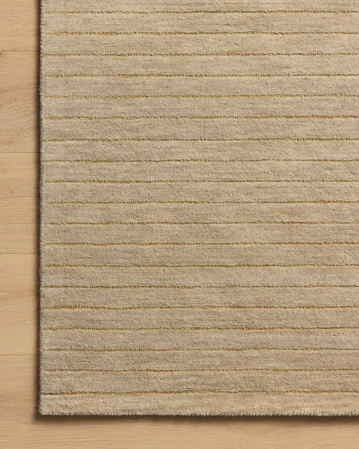 Chris Loves Julia x Loloi Henry Beige / Wheat Accent Rug (HEY-01)