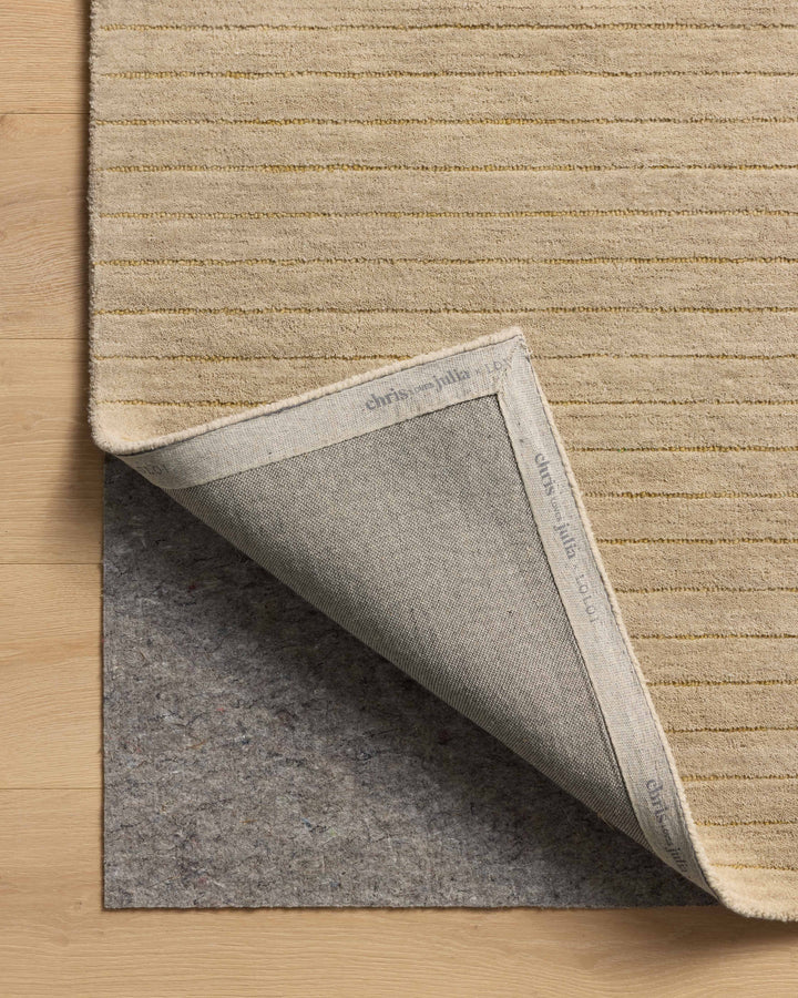 Chris Loves Julia x Loloi Henry Beige / Wheat Accent Rug (HEY-01)