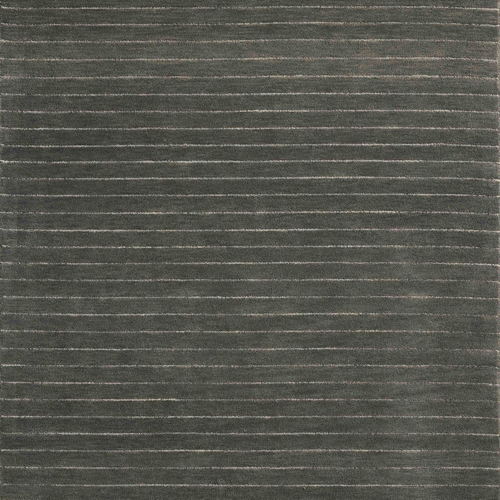 Chris Loves Julia x Loloi Henry Charcoal / Ivory Accent Rug (HEY-01)