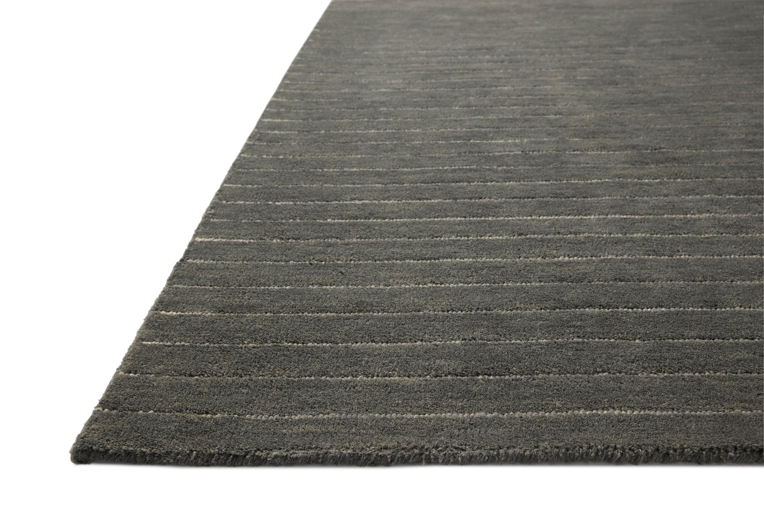 Chris Loves Julia x Loloi Henry Charcoal / Ivory Accent Rug (HEY-01)