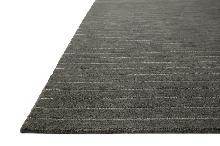 Chris Loves Julia x Loloi Henry Charcoal / Ivory Accent Rug (HEY-01)