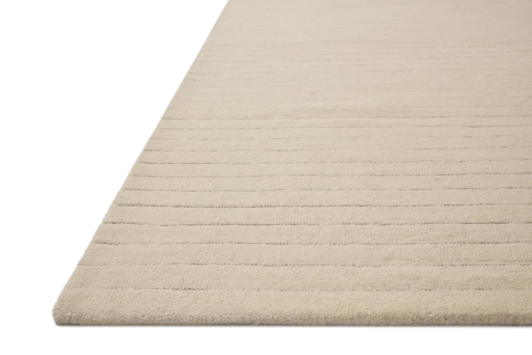 Chris Loves Julia x Loloi Henry Ivory / Dove Accent Rug (HEY-01)