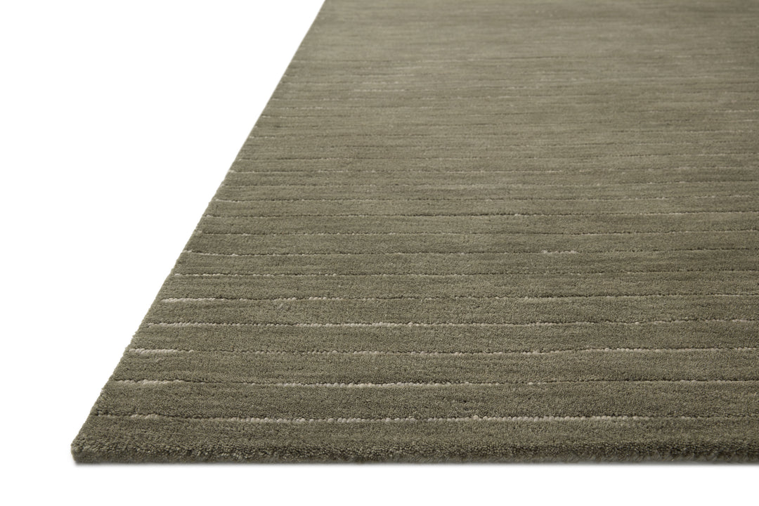 Chris Loves Julia x Loloi Henry Olive / Ivory Accent Rug (HEY-01)
