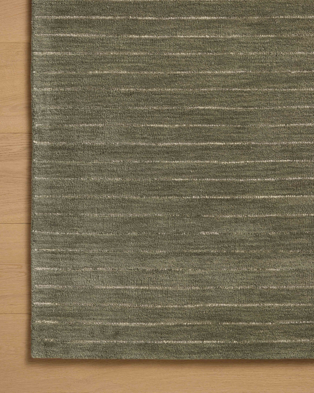Chris Loves Julia x Loloi Henry Olive / Ivory Accent Rug (HEY-01)