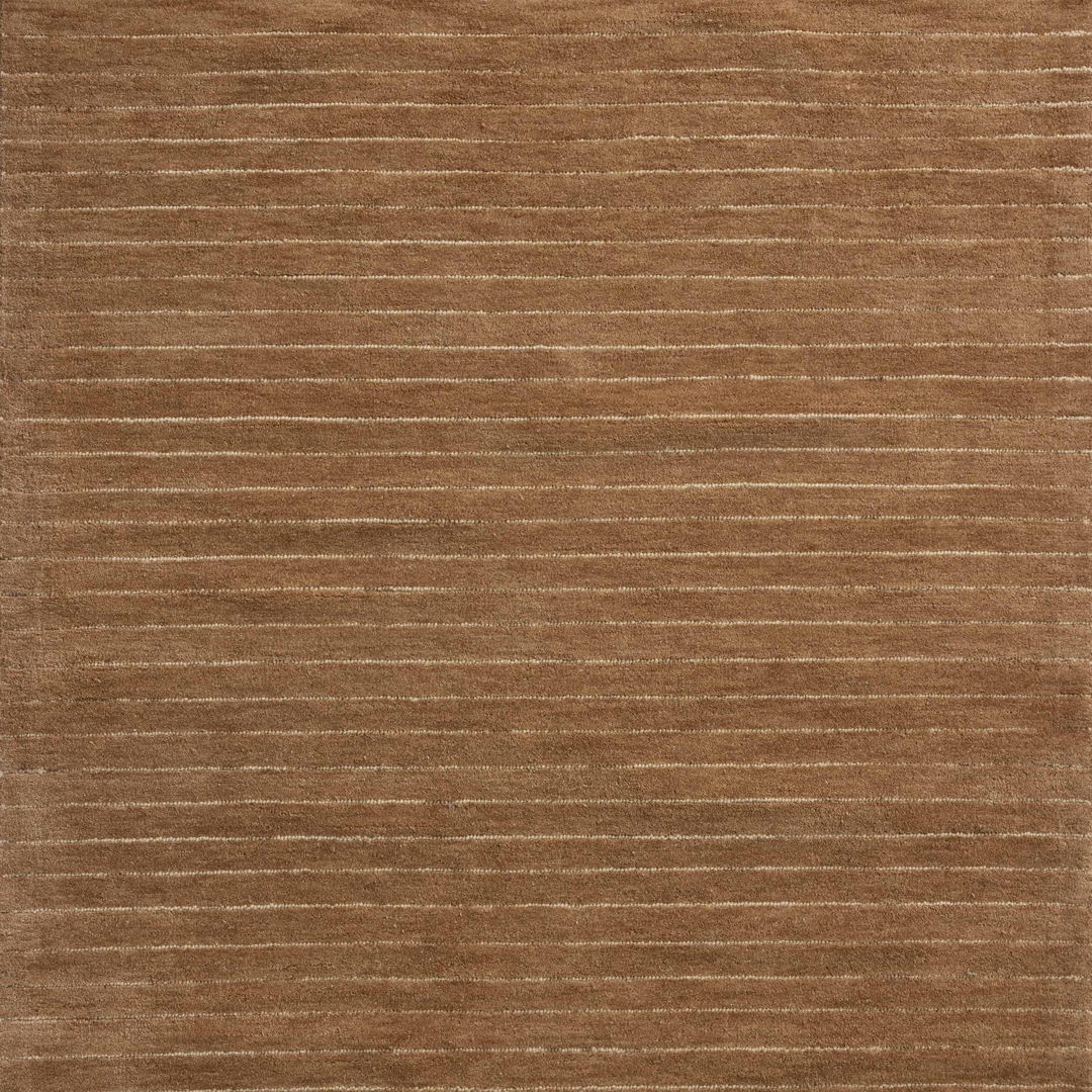 Chris Loves Julia x Loloi Henry Rust / Natural Accent Rug (HEY-01)