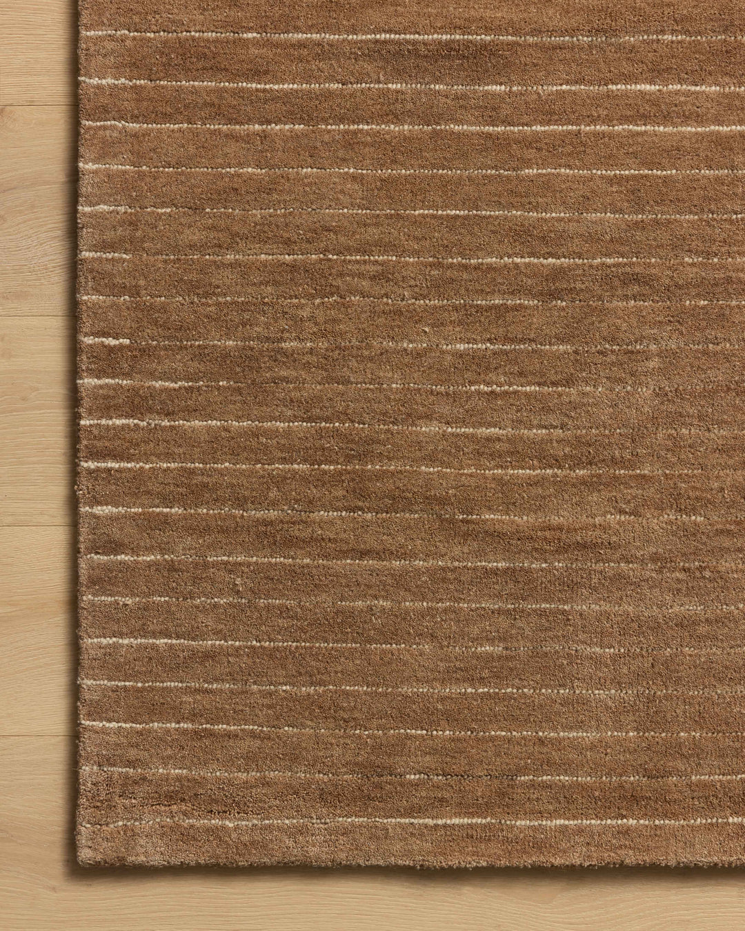 Chris Loves Julia x Loloi Henry Rust / Natural Accent Rug (HEY-01)