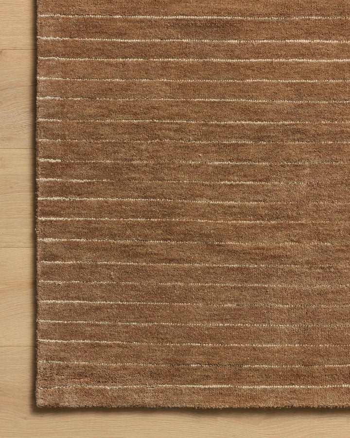 Chris Loves Julia x Loloi Henry Rust / Natural Accent Rug (HEY-01)