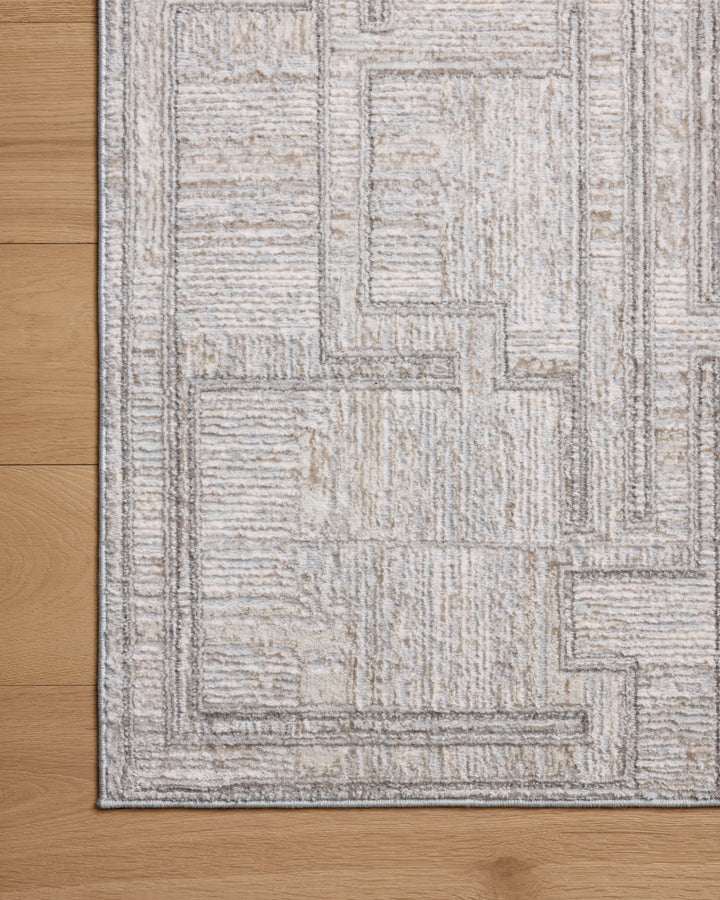Loloi Hollis Grey / Ivory Area Rug (HOL-01)