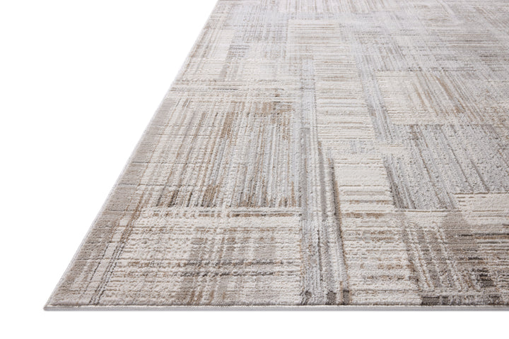 Loloi Hollis Pebble / Ivory Area Rug (HOL-02)