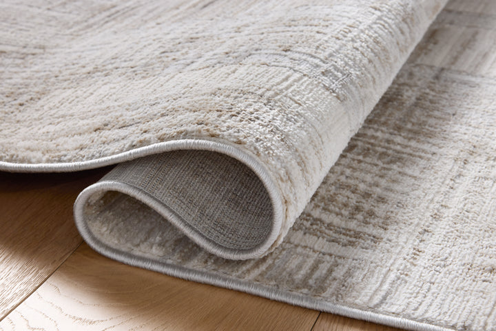 Loloi Hollis Pebble / Ivory Area Rug (HOL-02)